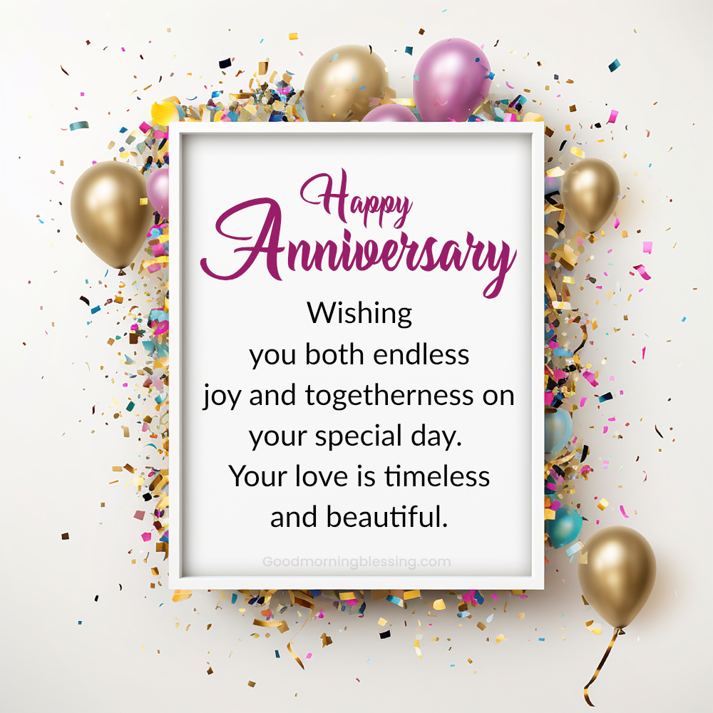 Beautiful Happy Anniversary Mom And Dad.
