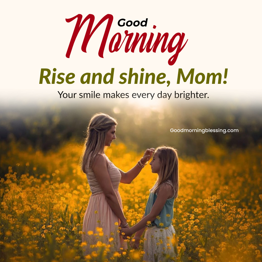 Cute Good Morning Mom Gif