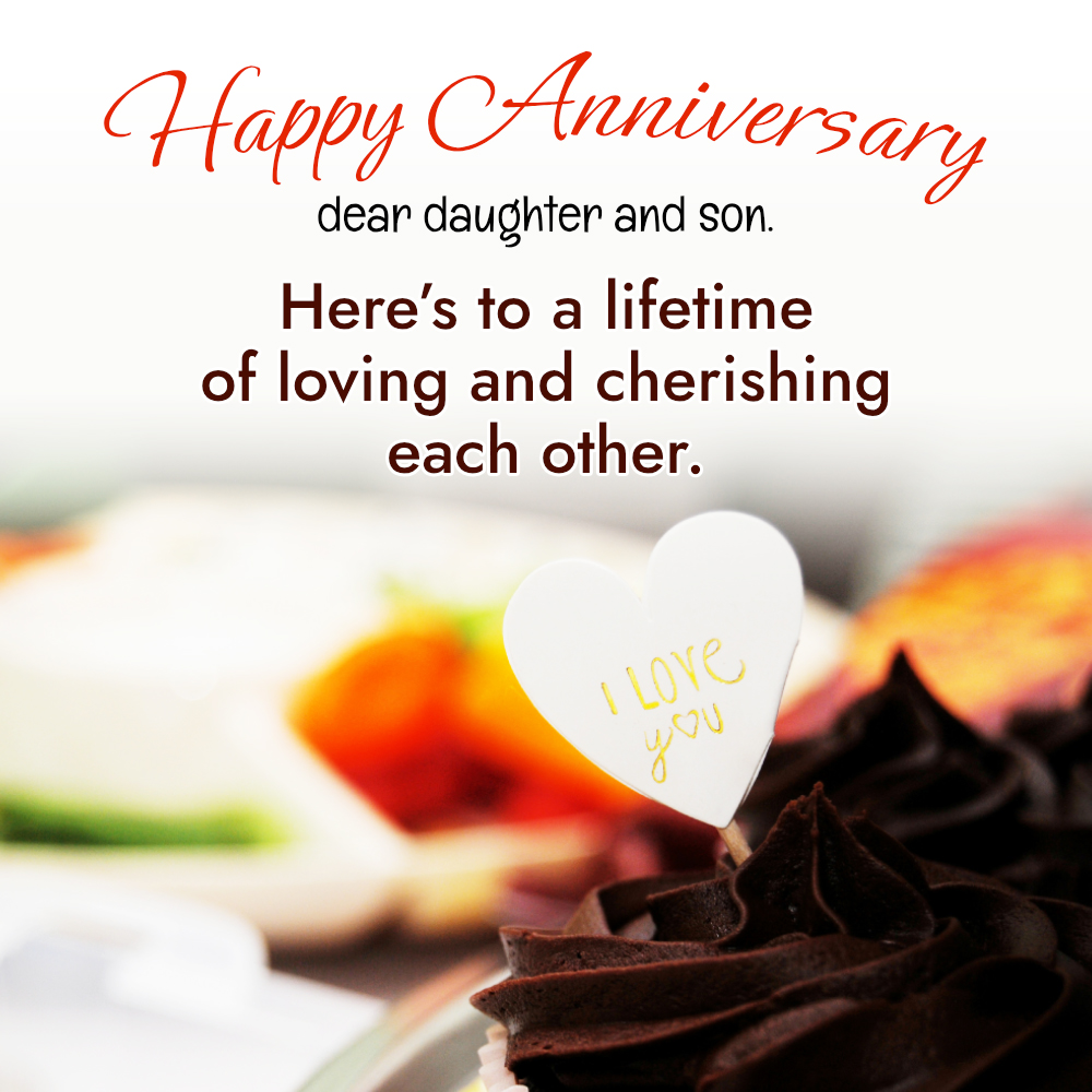Daughter And Son In Law Anniversary