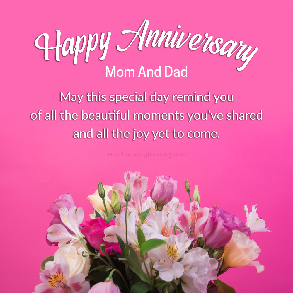 Daughter Parents Anniversary Wish