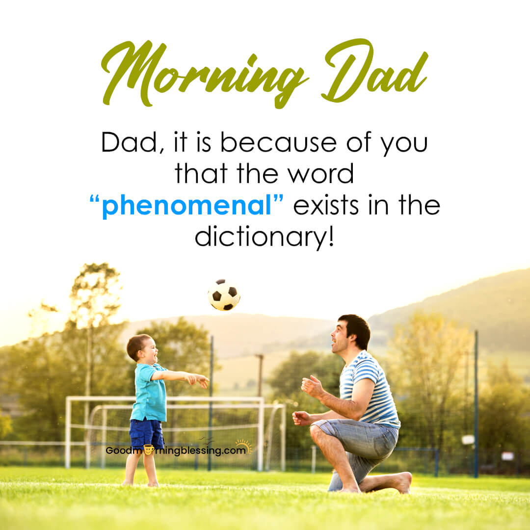 Good Morning Dad Images