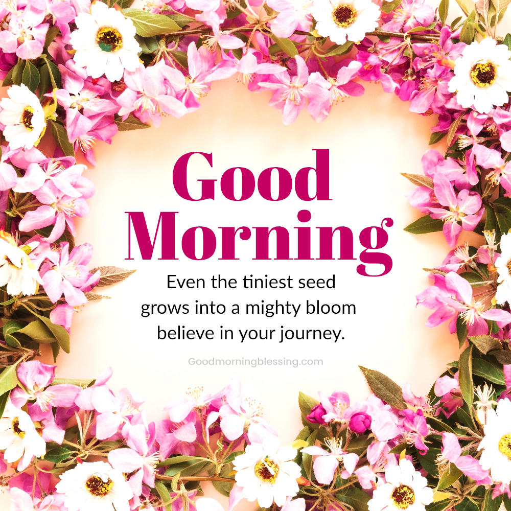 Good Morning Flower Quotes For Success