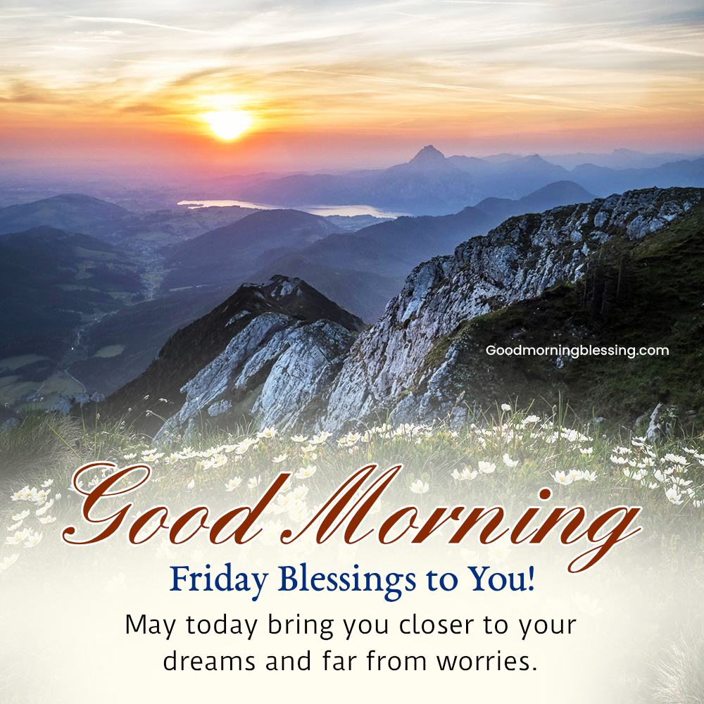 Good Morning Friday Images For Whatsapp