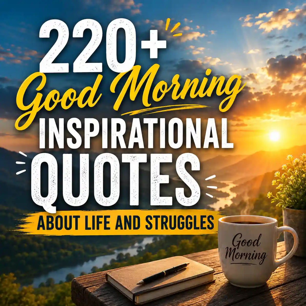 Good Morning Inspirational Quotes About Life And Struggles