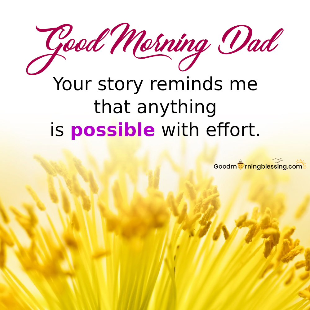 Good Morning Papa Baby Images