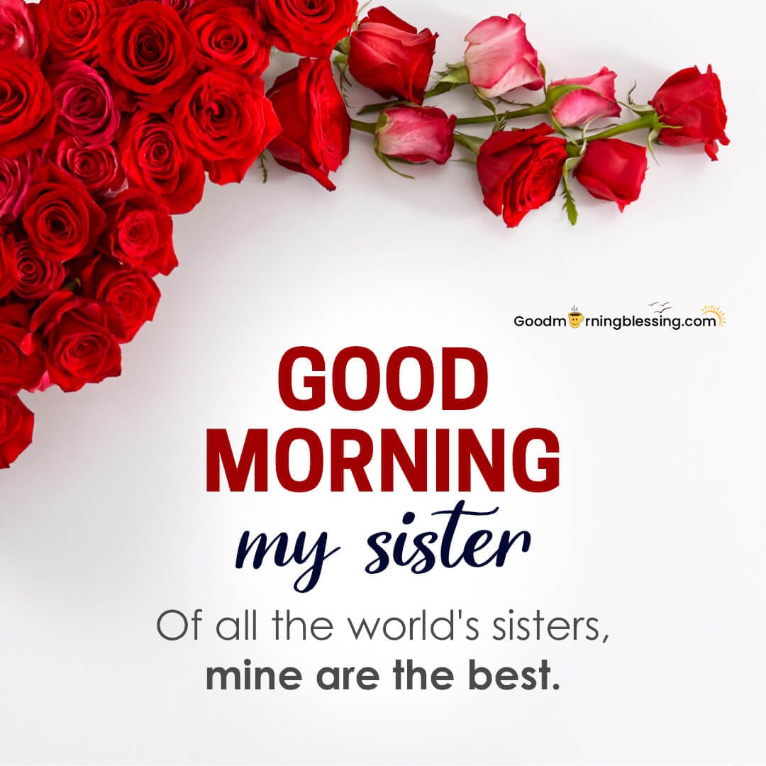 Good Morning Quotes For Sister