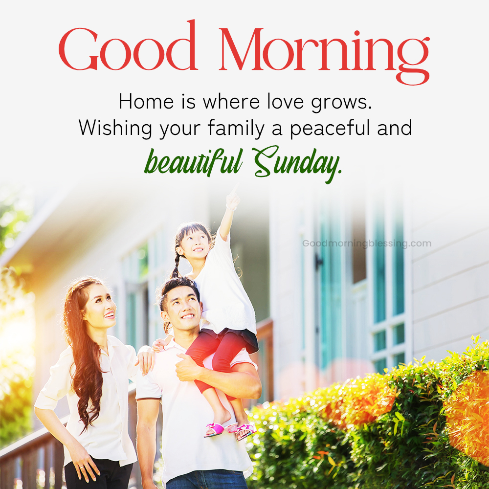 Happy Sunday Morning