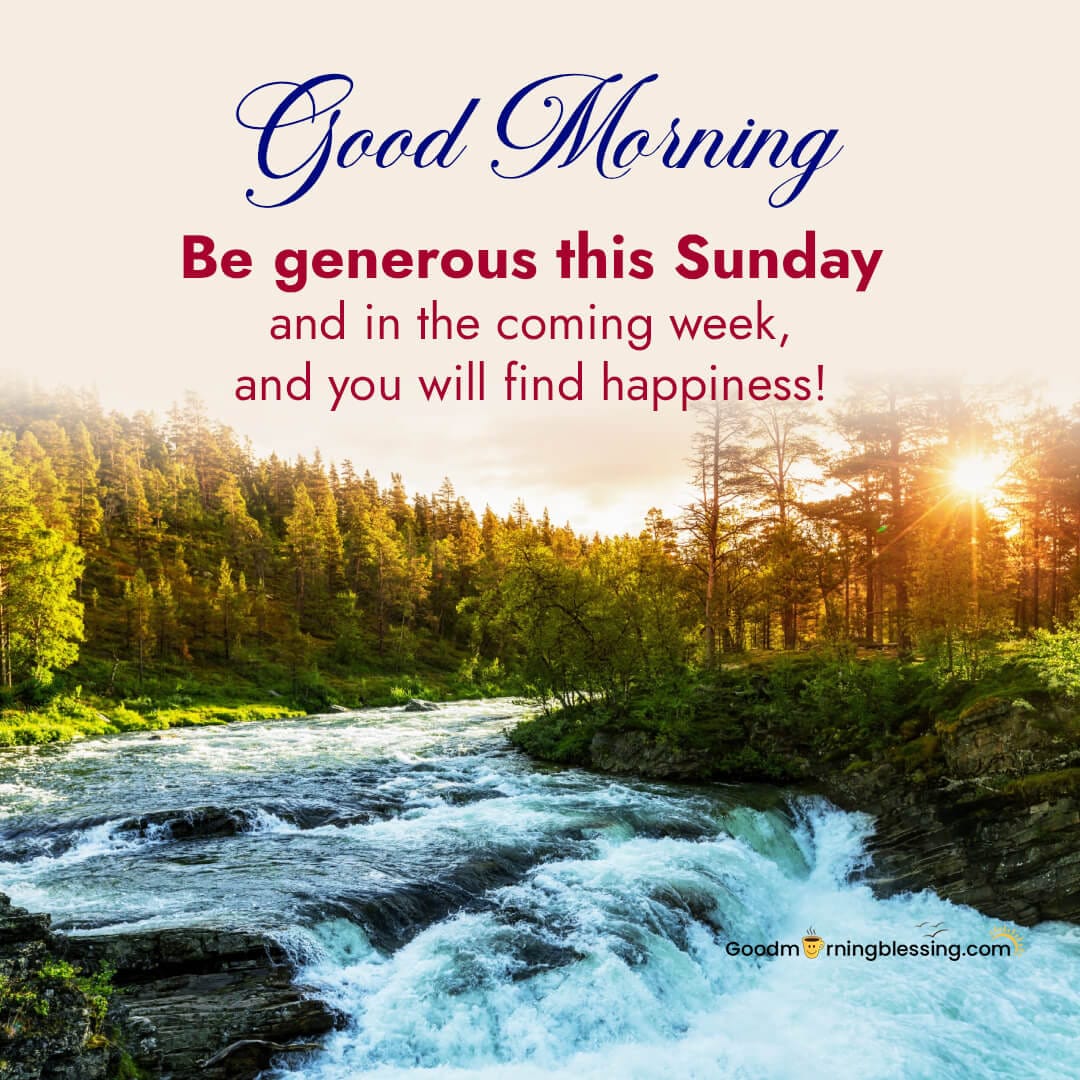 Have A Blessed Sunday