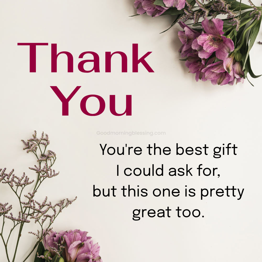 Lovely Thank You Message