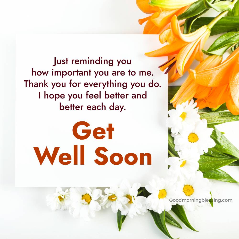 Meaningful Get Well Soon Quotes For Friends