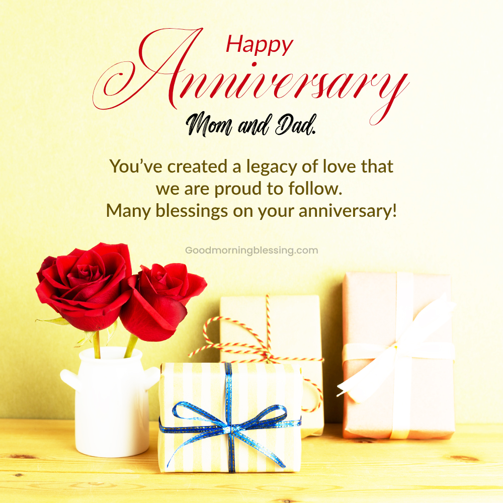Parents Anniversary Wishes
