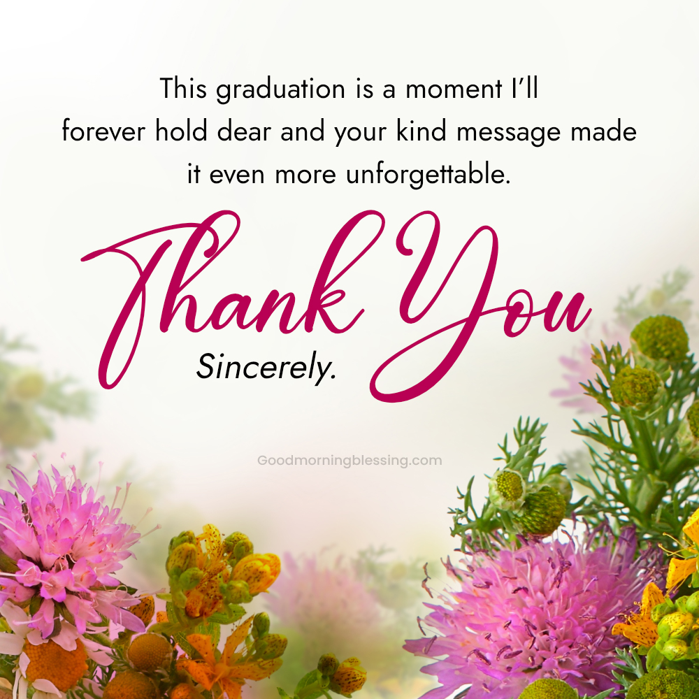 Reply To Graduation Congratulations Messages