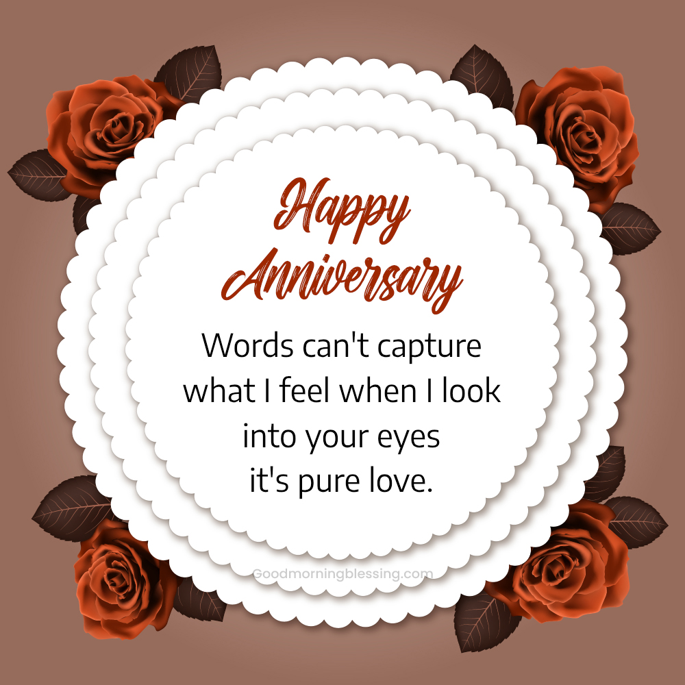 Romantic Happy Anniversary Husband