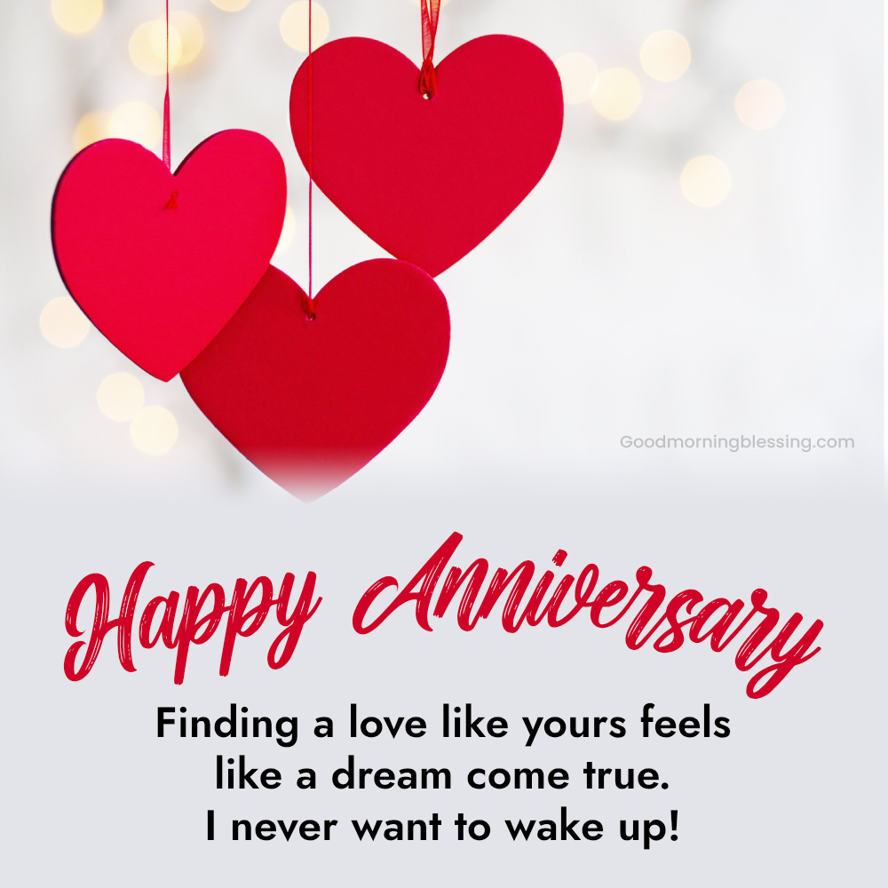 Romantic Happy Anniversary Wife
