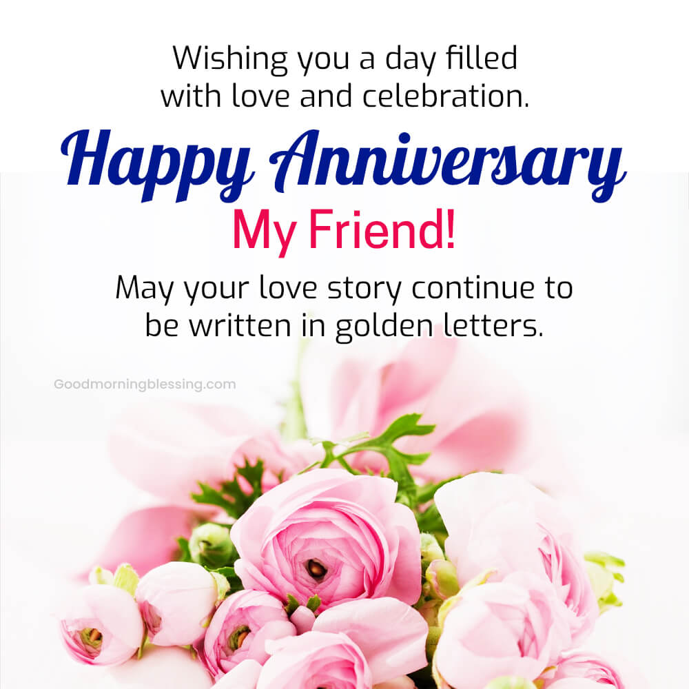 Short Anniversary Wishes For Friends