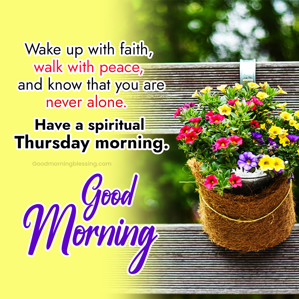Thursday Morning Blessings