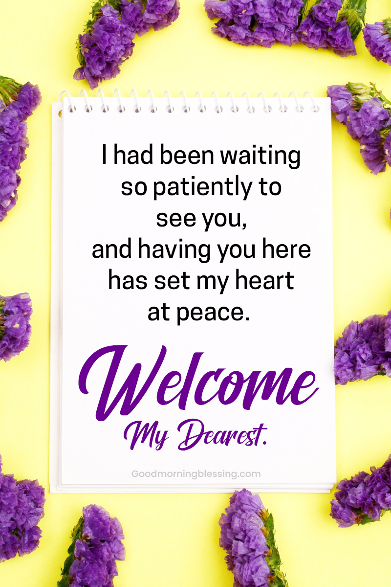 Welcome Message For Friend