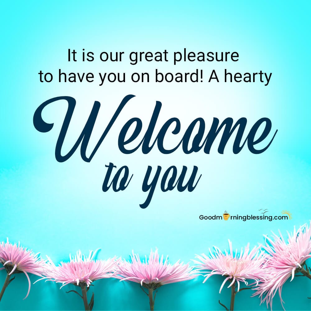 Short Welcome Message​
