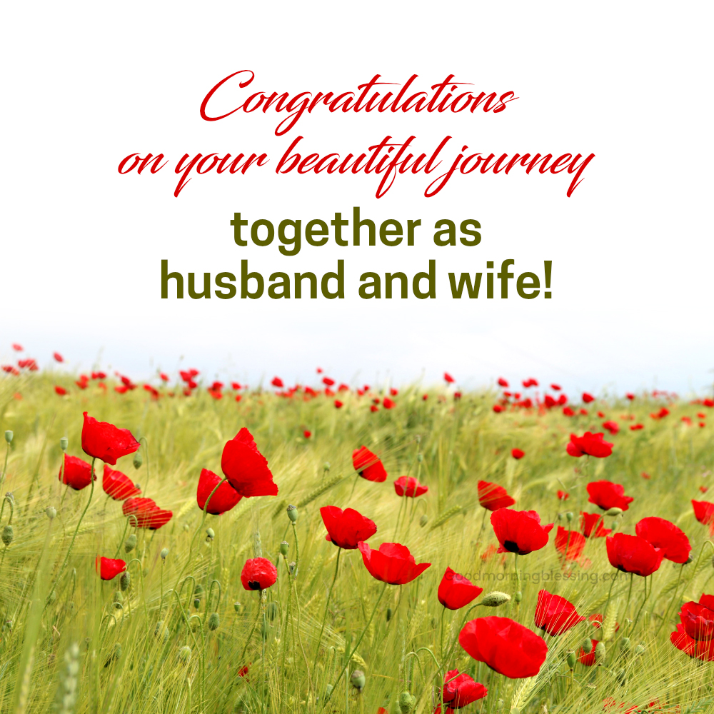 Congratulate On Wedding Message