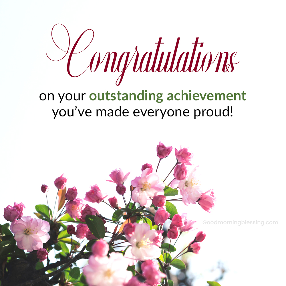 Congratulations Messages For Achievement