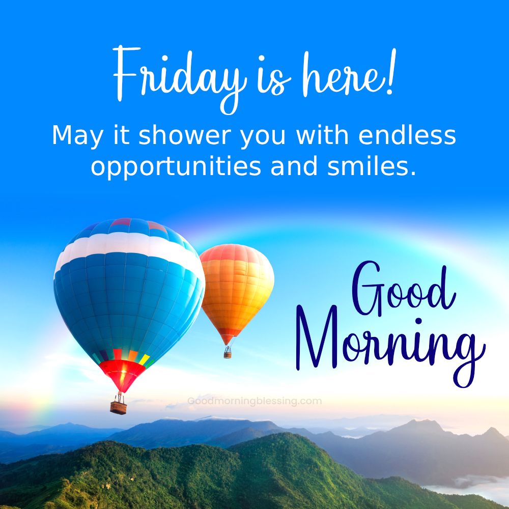 Friday Good Morning Wishes