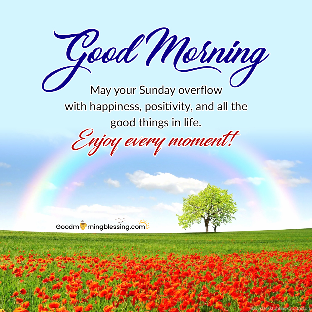 Good Morning Happy Sunday Images