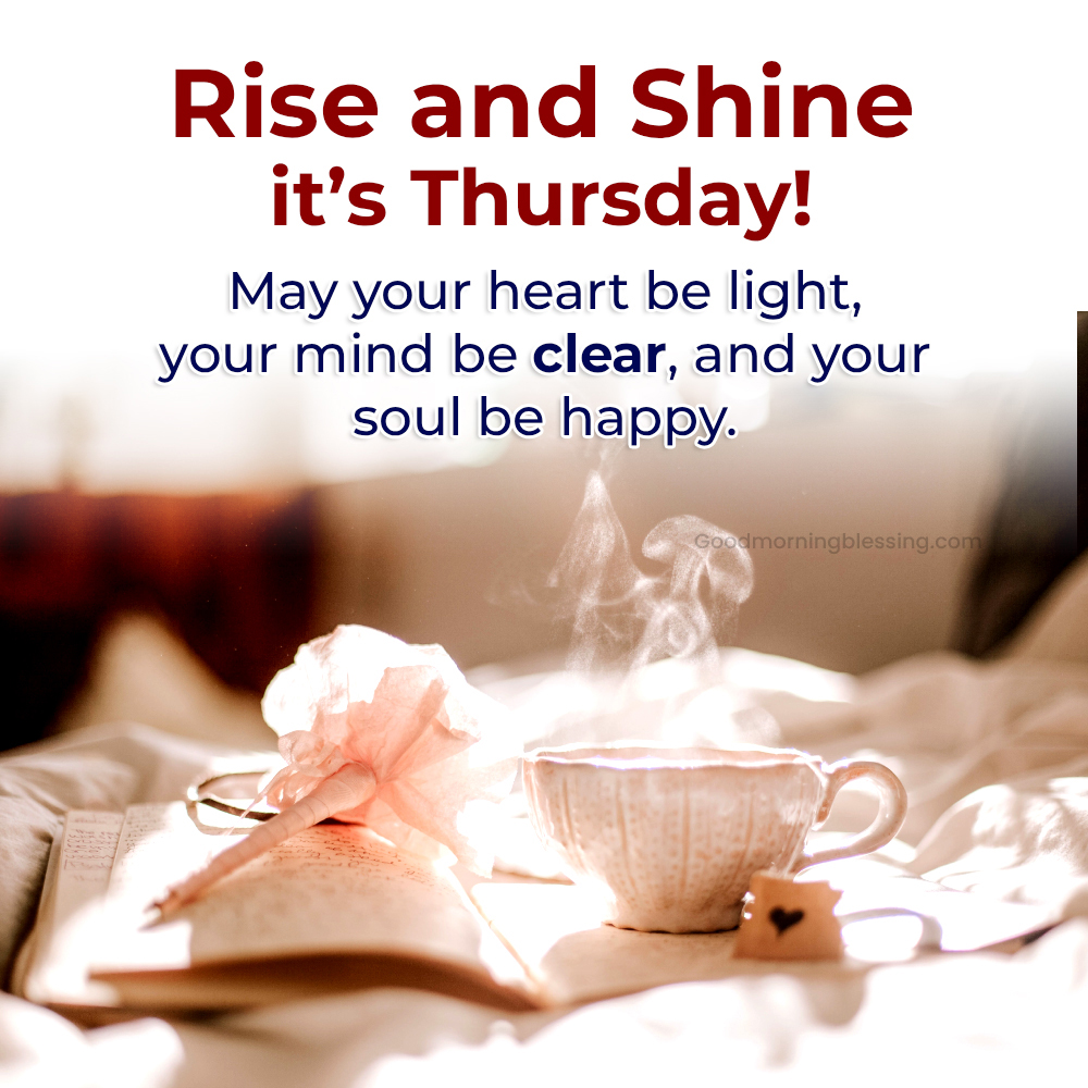 Goodmorning Thursday Blessings
