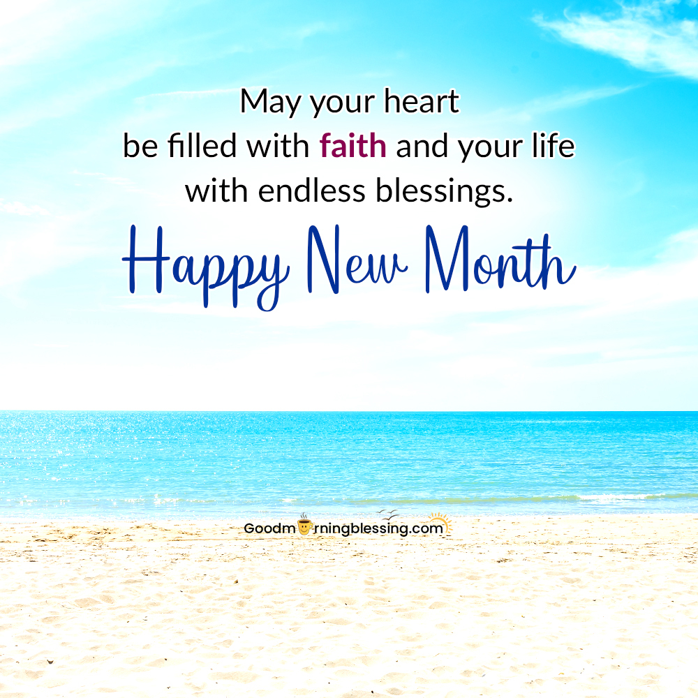 Happy New Month Prayer Messages
