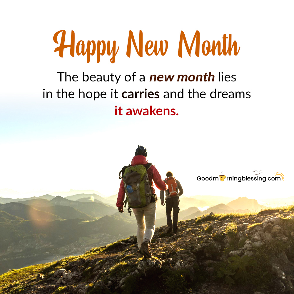 Happy New Month Wishes For Friend