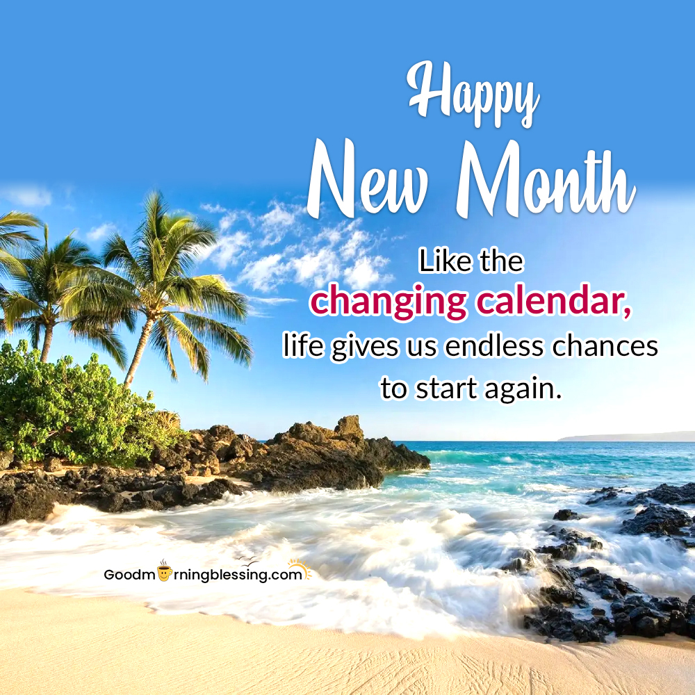 Happy New Month Wishes To My Friend