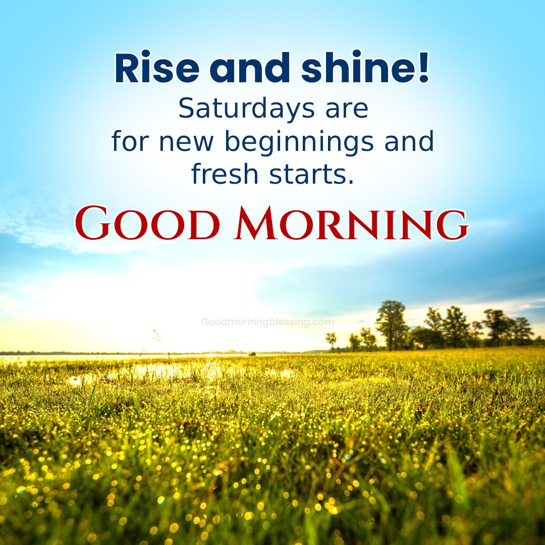 Saturday Morning Motivation