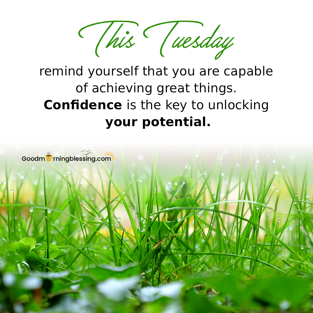 Tuesday Morning Motivational Quotes For Work