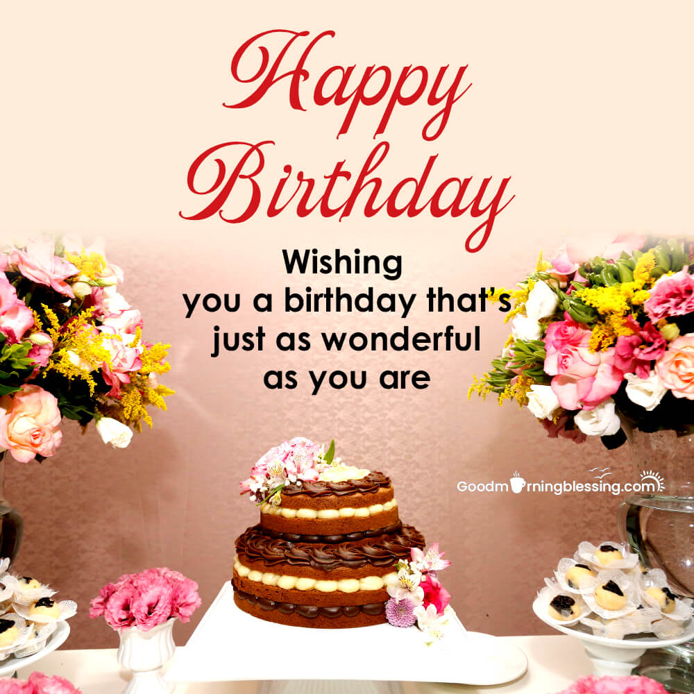 Birthday Cake Wishes Images​