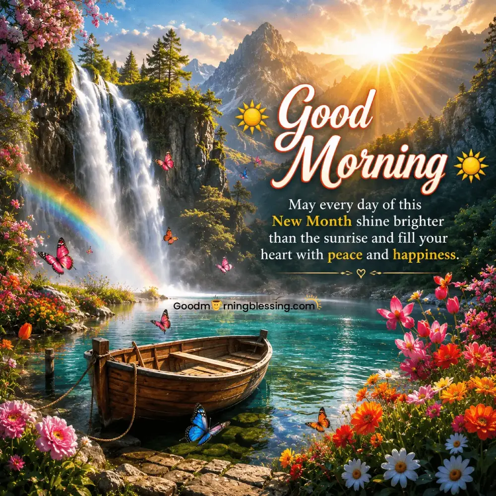 Good Morning New Month Quotes