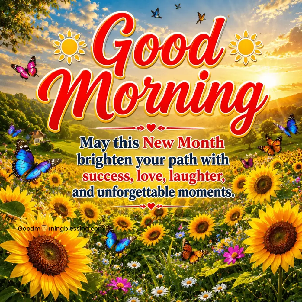 Happy New Month Wishes