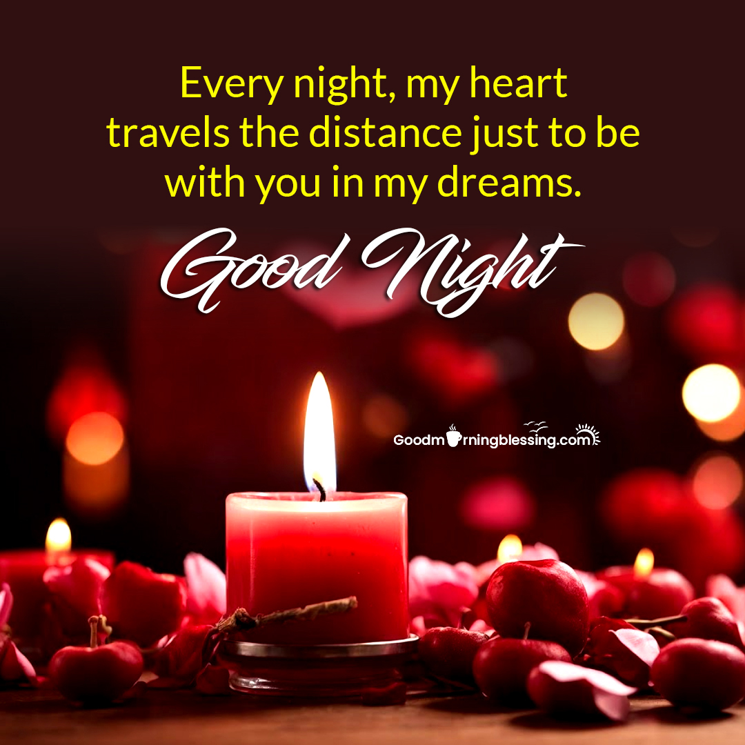 Romantic Good Night Image For Lover