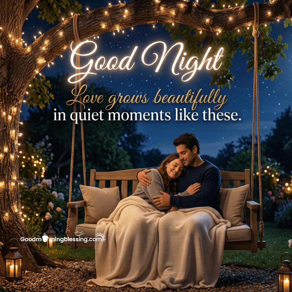 Good Night Couple Hug Photos