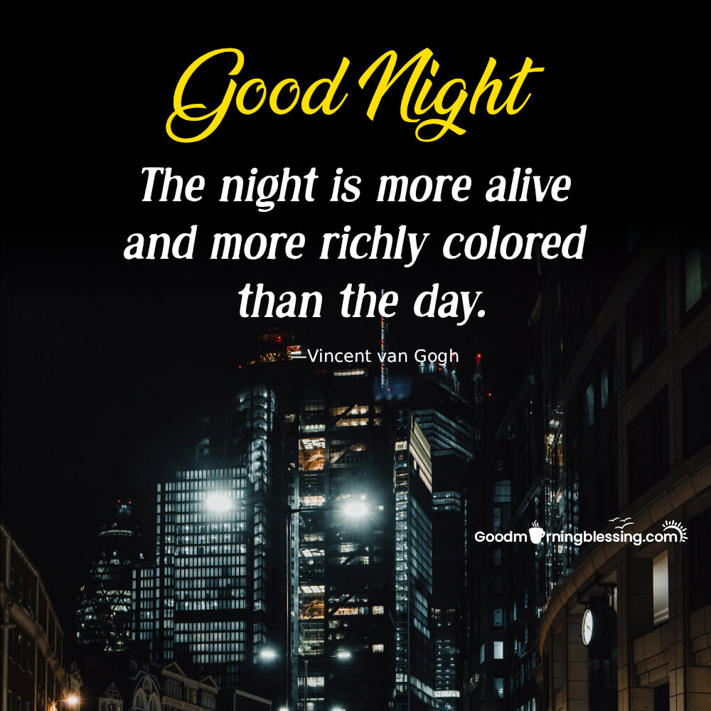 Good Night Inspirational Quotes​