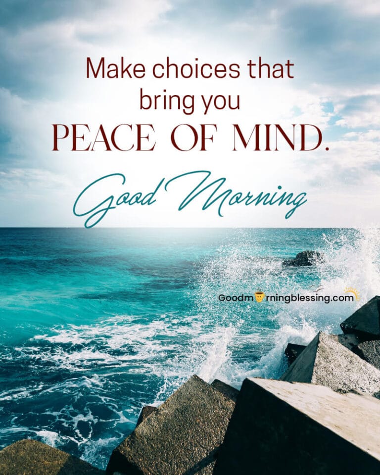 Spring Morning Peace 75 Good Morning Peace of Mind Quotes for Positive Day ...