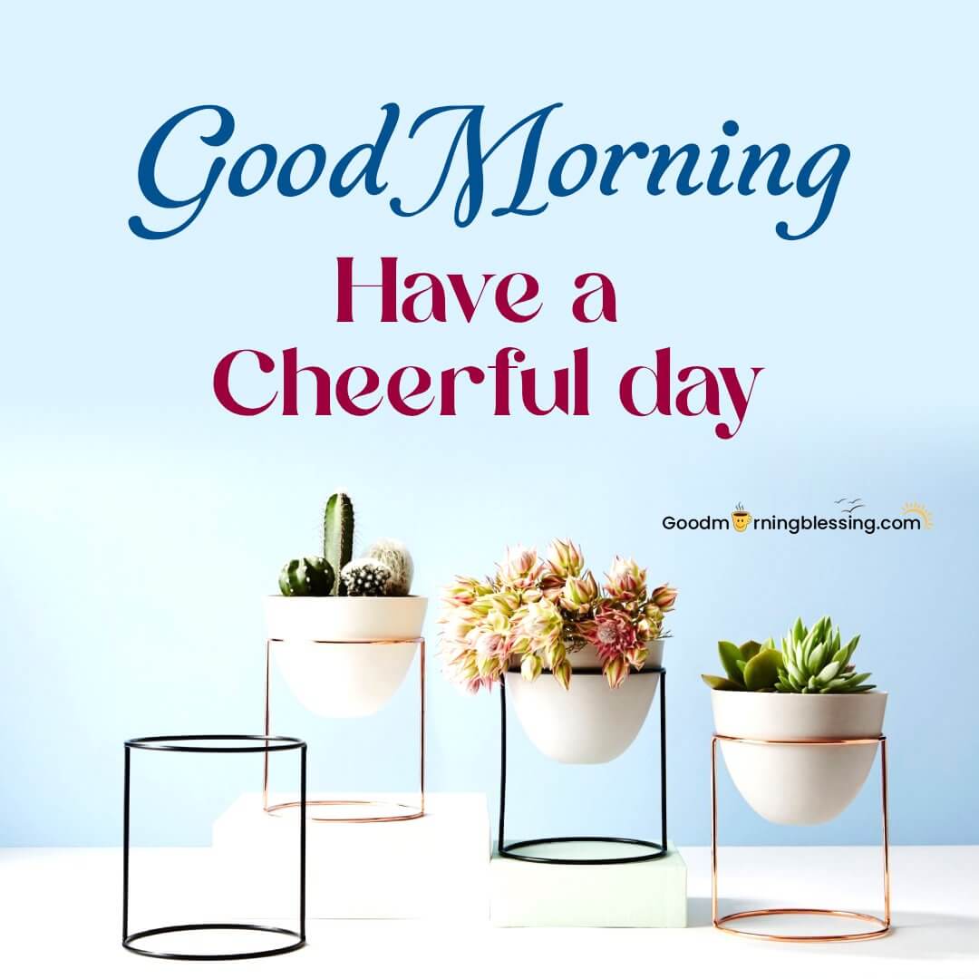 Good Morning Have A Cheerful Day
