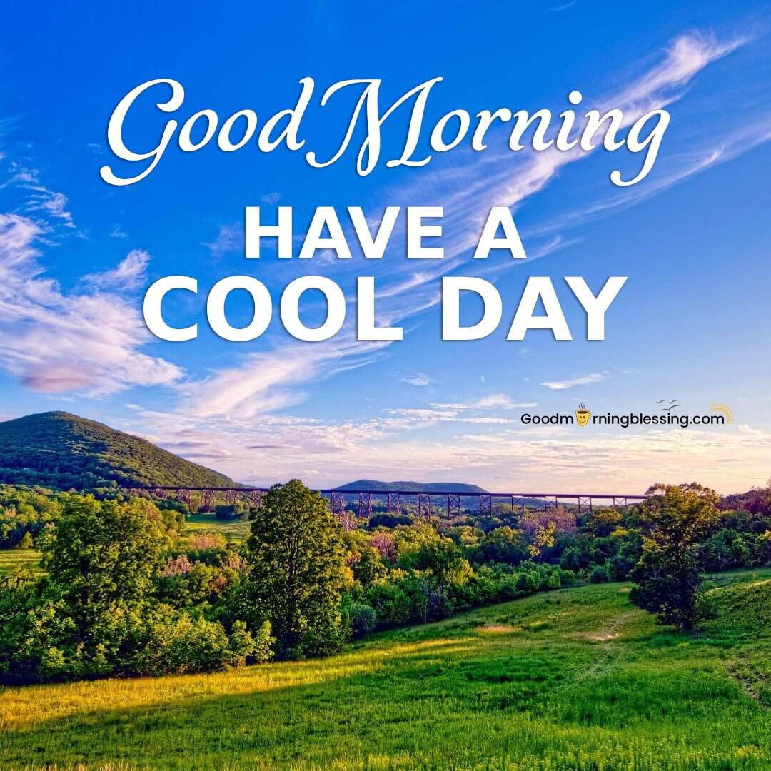 Good Morning Have A Cool Day