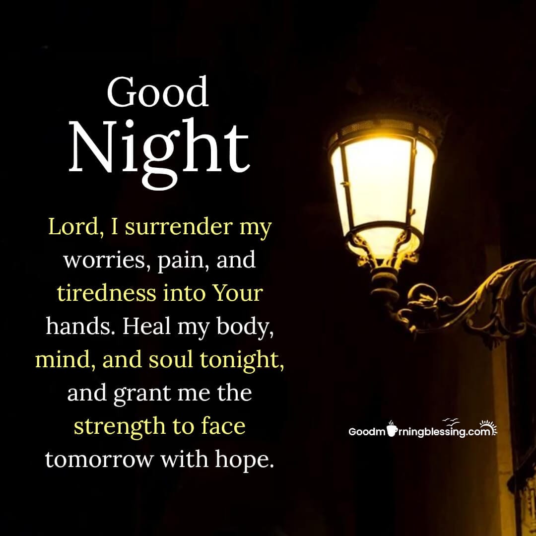 Good Night Blessings And Prayers​