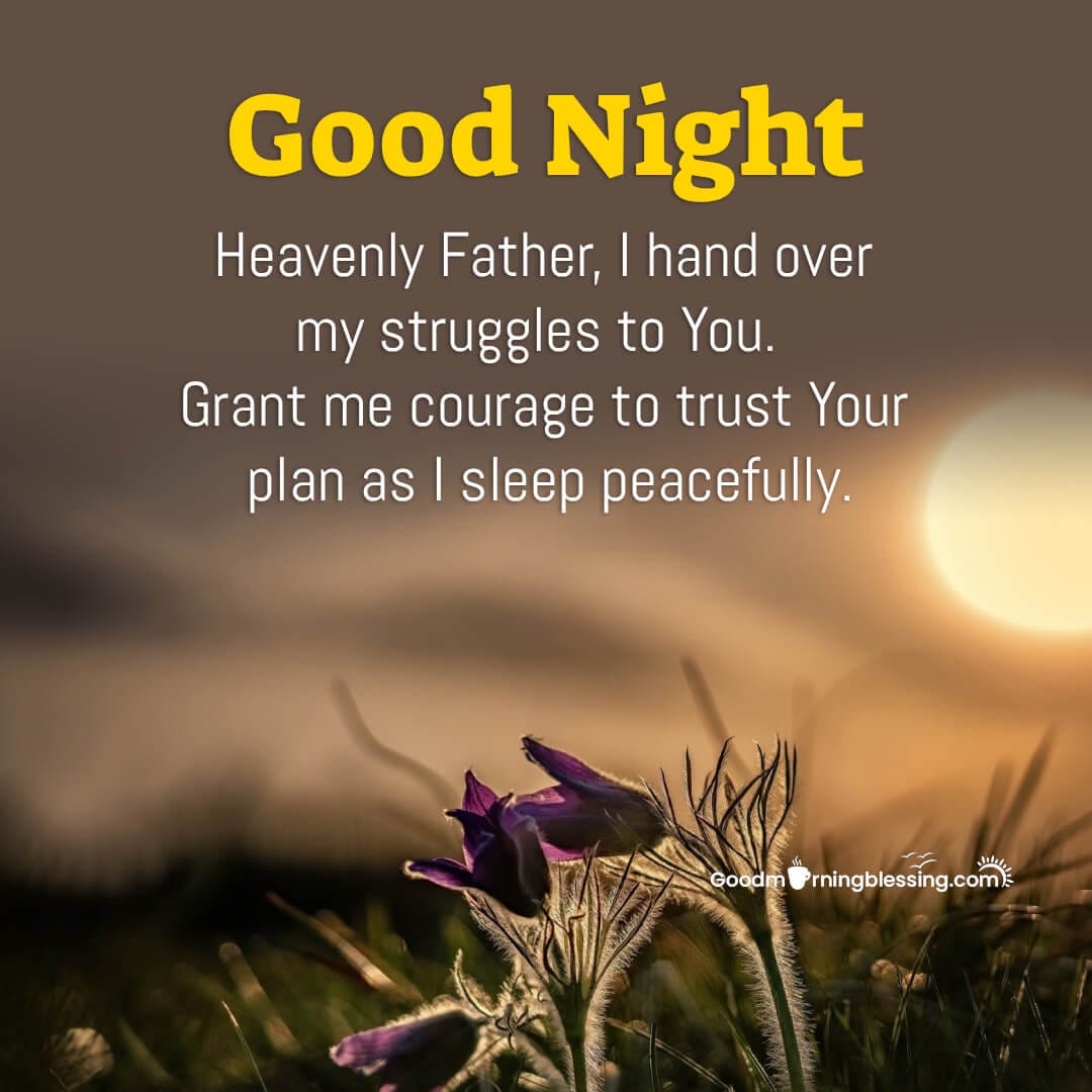 Good Night Family And Friends Prayers​