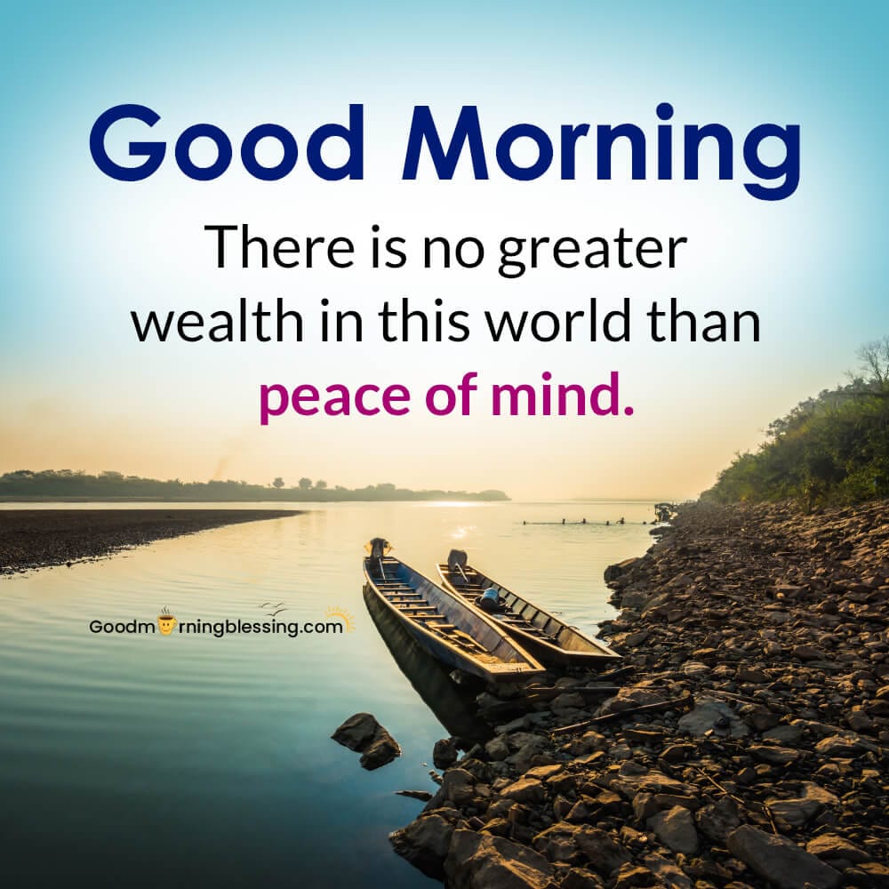 Peace Of Mind Quotes Goodmorningblessing