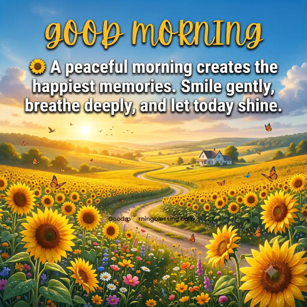 Peaceful Quiet Good Morning