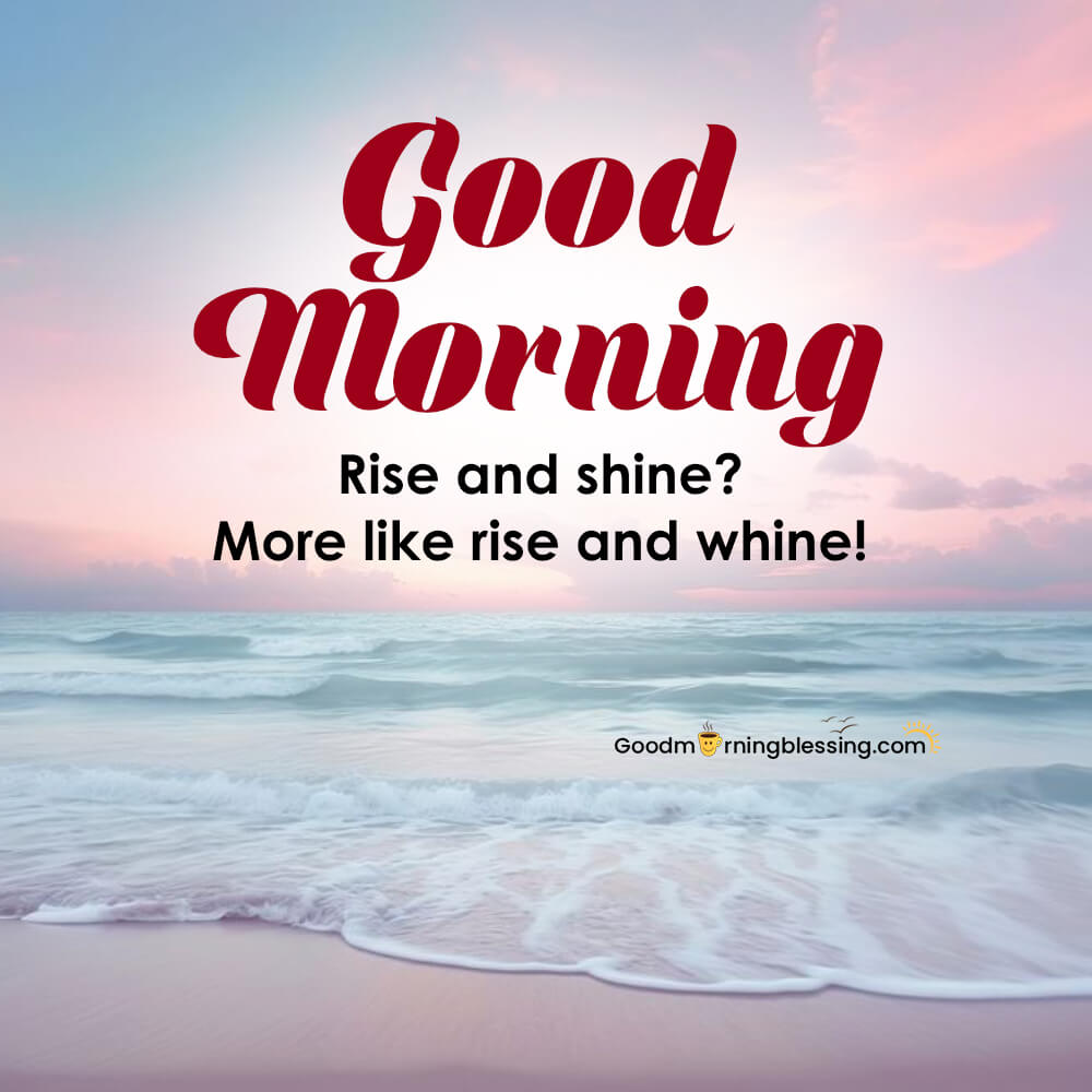 Funny Good Morning Pics With Captions