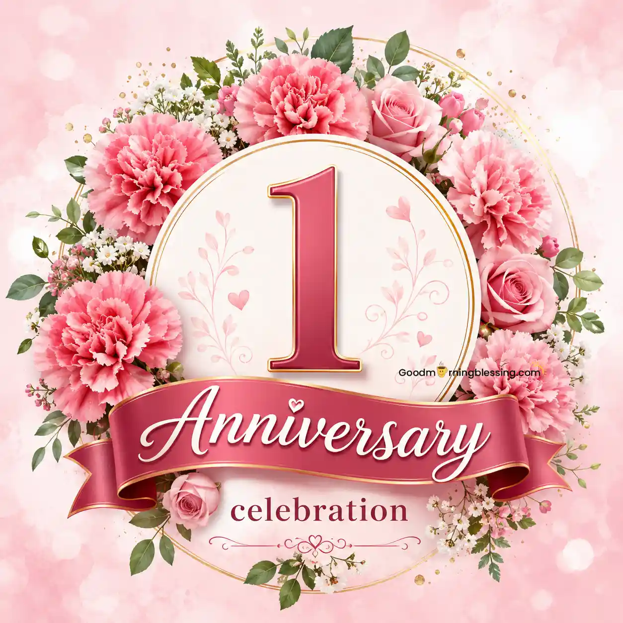 Happy 1st Anniversary Images