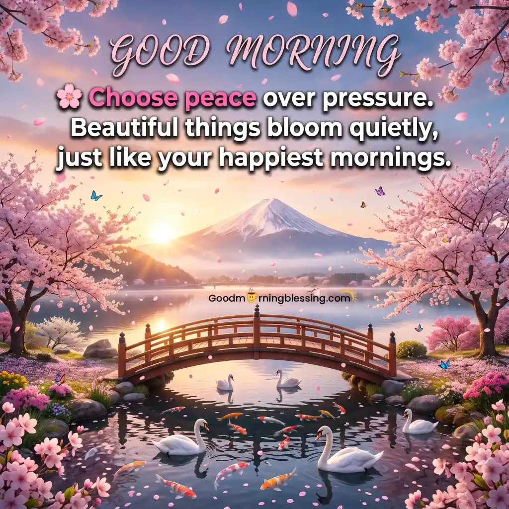 Spiritual Peaceful Good Morning Images