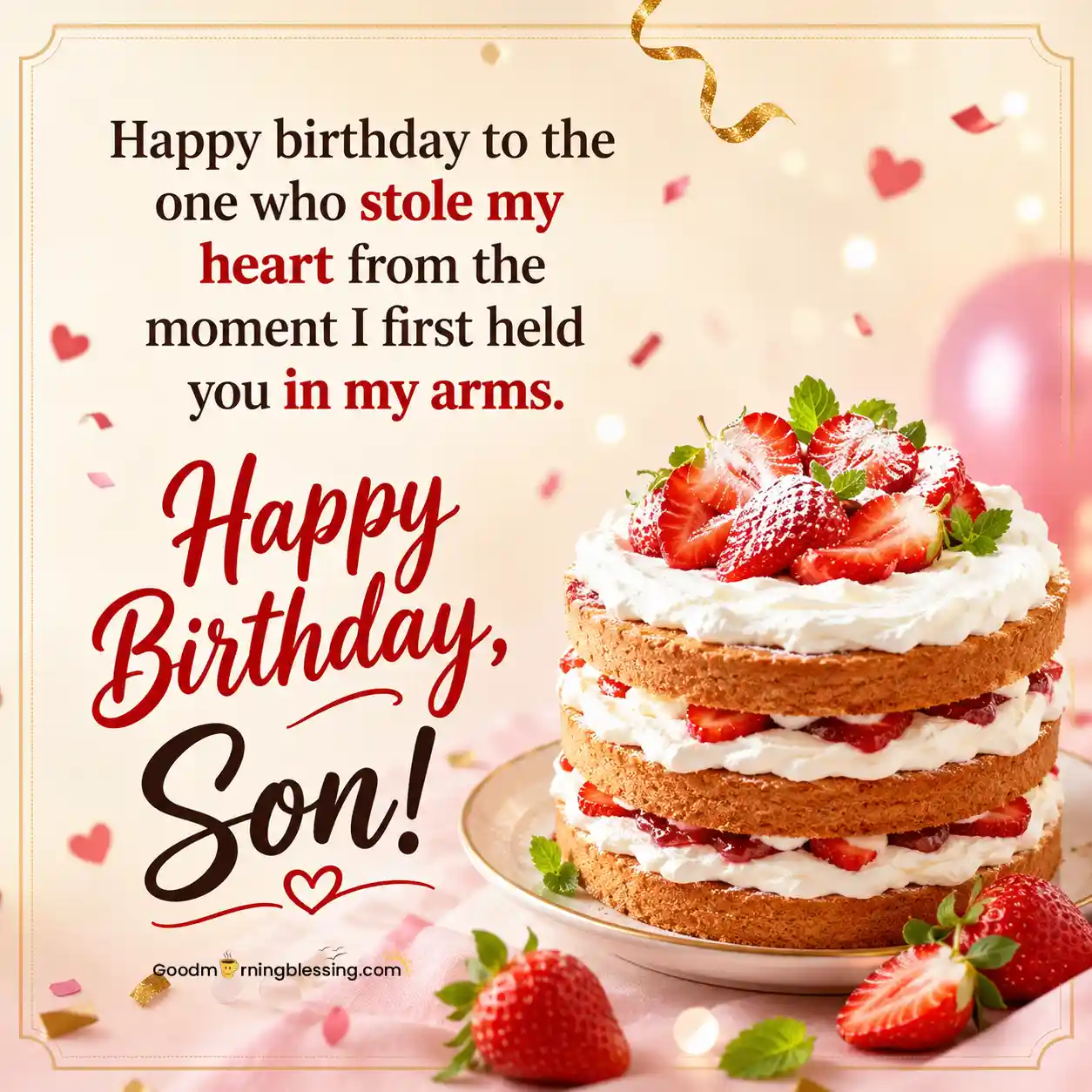 Birthday Wishes For Son From Mom