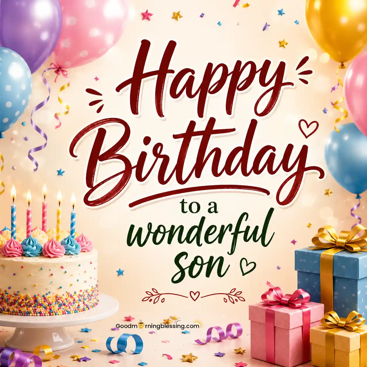 Blessing Birthday Wishes For Son